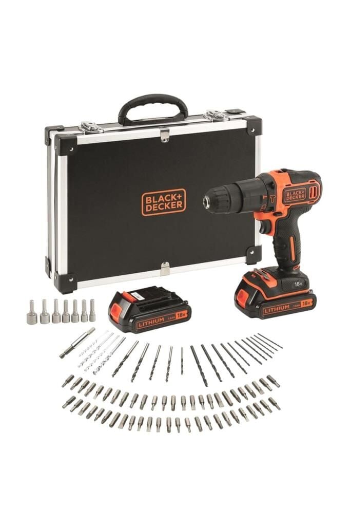 Black+Decker BDCHD18BAFC 18V 1.5Ah Şarjlı Darbeli Vidalama