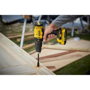 Stanley Fatmax SCD718D2K 18V 2.0AH V20 Çift Akülü Darbeli Matkap