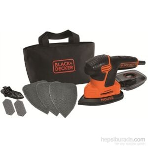 Black&Decker KA2000-QS 120W Mouse Çok Amaçlı Zımpara