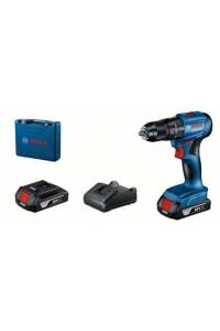 Bosch Professional GSB 185-LI 2.0Ah Tek Akülü Darbeli Matkap 23 Parça Set Hediyeli - 06019K3102