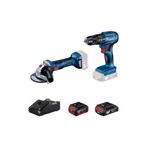 Gws 180v Li + Bosch Gsb 185v Li 1x4.0Ah + 1x2.0 Ah Kombi Se