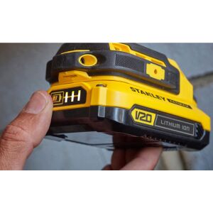 Stanley Fatmax SCD718D2A ® V20 18V 2.0AH Çift Akülü Darbeli Matkap + 85 Parça Set