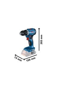 Bosch Professional GSR 18V-45 + GWS 18V-8 + GBH 18V-22 3x18V 4.0Ah Akülü Kombo Kit - 0615A5007L