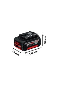 Bosch Professional GSR 18V-45 + GWS 18V-8 + GBH 18V-22 3x18V 4.0Ah Akülü Kombo Kit - 0615A5007L
