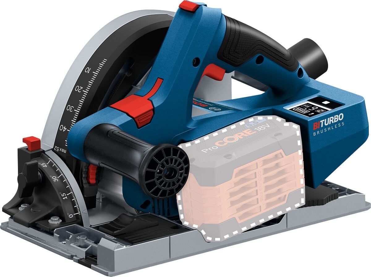 Bosch Professional GKT 18V-52 GC Akülü daldırmalı testere (Solo)