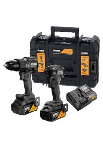 Dewalt DCK2222MP2T-QW Mclaren F1 Team 18V XR 2x5.0AH Akülü Kömürsüz Darbeli Matkap ve Vidalama Seti
