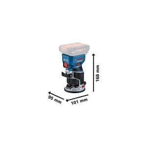 Bosch Gkf 18V-8 Akülü Dik Freze (Solo)