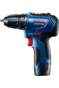 Bosch Gsr 12v-30 Professional 2x2ah Çift Akülü Delme/vidalama Makinesi + 39 Parça Set - 06019g9001