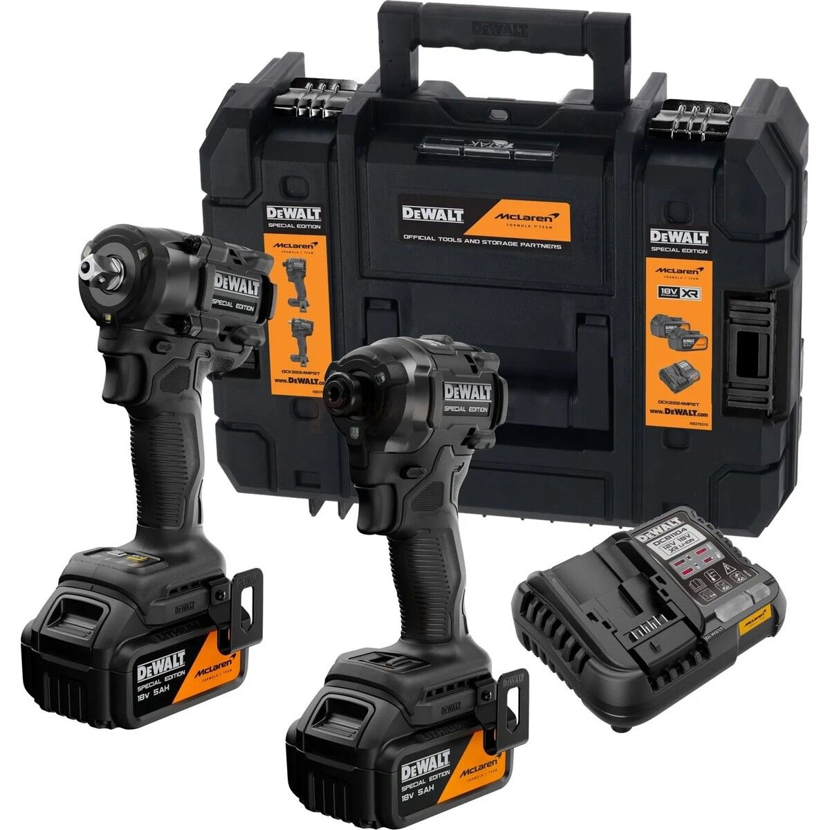 Dewalt DCK2224MP2T-QW Xr 18V Kömürsüz Akülü Kombo Set (Çift Akülü)